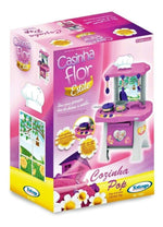 Cozinha Infantil Pop Casinha Flor 0454.3 - Xalingo