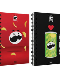 Caderno Lenticular Pringles 13,5cm C/ 2Un NB8552 - BRW
