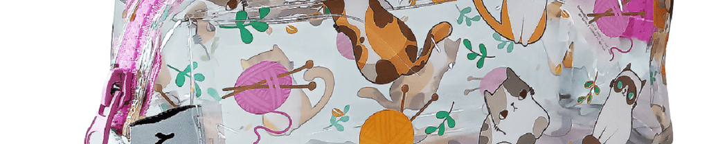 Estojo Plástico 1 Ziper Gatinho Pet FF9008 - Fofy