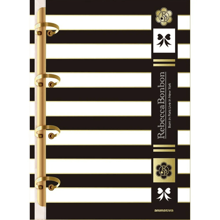 Caderno Argolado Colegial 179x241mm Rebecca BonBon 11001 - Animativa