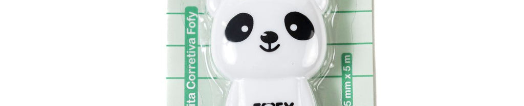 Fita Corretiva Roller Panda FF6515 - Fofy