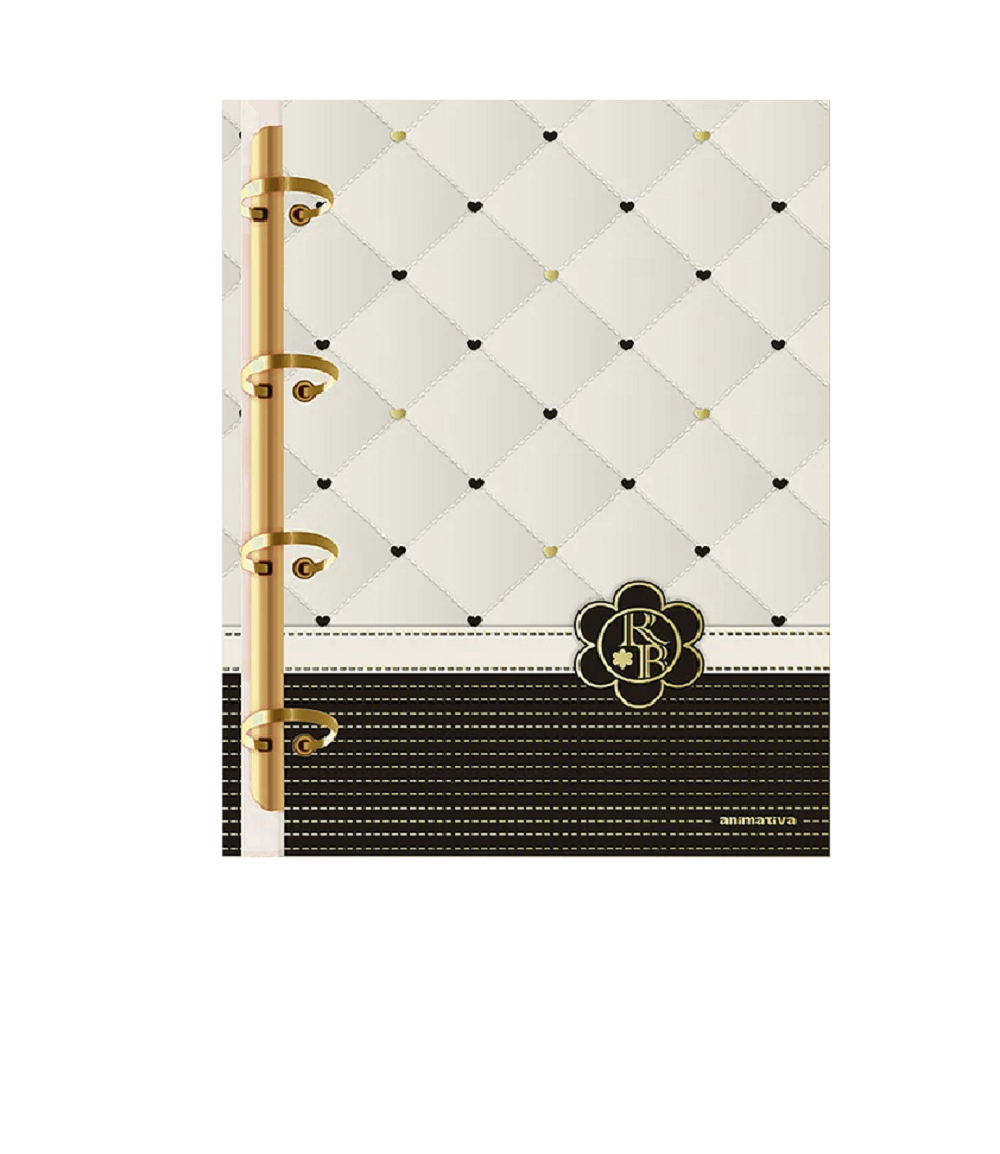 Caderno Argolado Colegial 179x241mm Rebecca BonBon 11001 - Animativa
