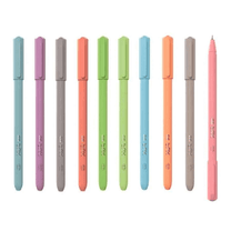 Caneta Esferográfica Fun 10 Cores Ponta 0.7mm 57156 - CIS