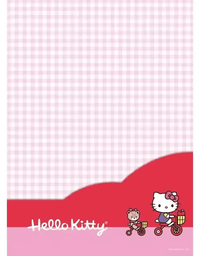Caderno Universitário 10 Matérias 160 Fls Hello Kitty 72986 - Jandaia
