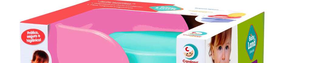 Penico Infantil Baby Land Pipinico Rosa 9502 - Cardoso