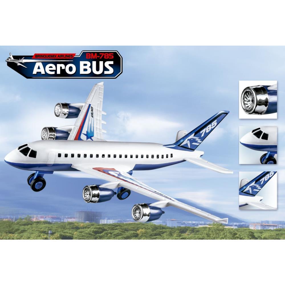 Avião Aero Bus BM-785 - BRA-015 - BrinqueMix