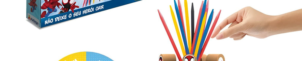 Jogo de Varetas Não Deixe O Seu Herói Cair 6800.9 - Xalingo