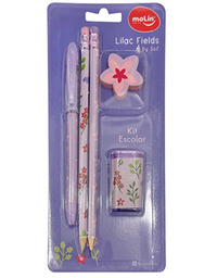 Kir Escolar Lilac Fields By Sof c/ 5 Pçs 31620 - Molin
