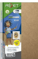 Bloco Eco Cores A3 Kraft 50 Folhas  297x420mm - Novaprint