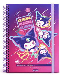 Agenda Planner Kuromi 2027 160 Pág. 75g/m² 78206 - Jandaia

