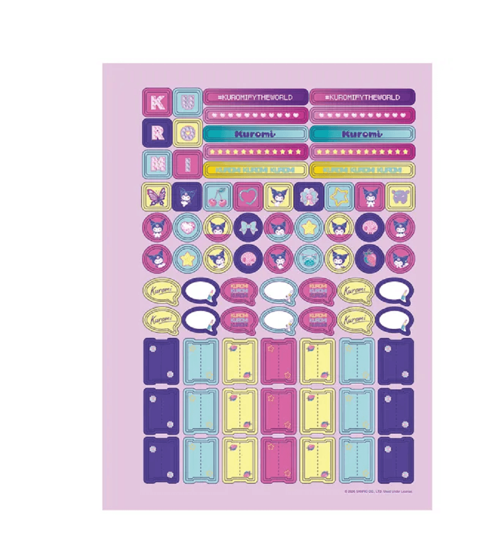 Agenda Planner Kuromi 2027 160 Pág. 75g/m² 78206 - Jandaia