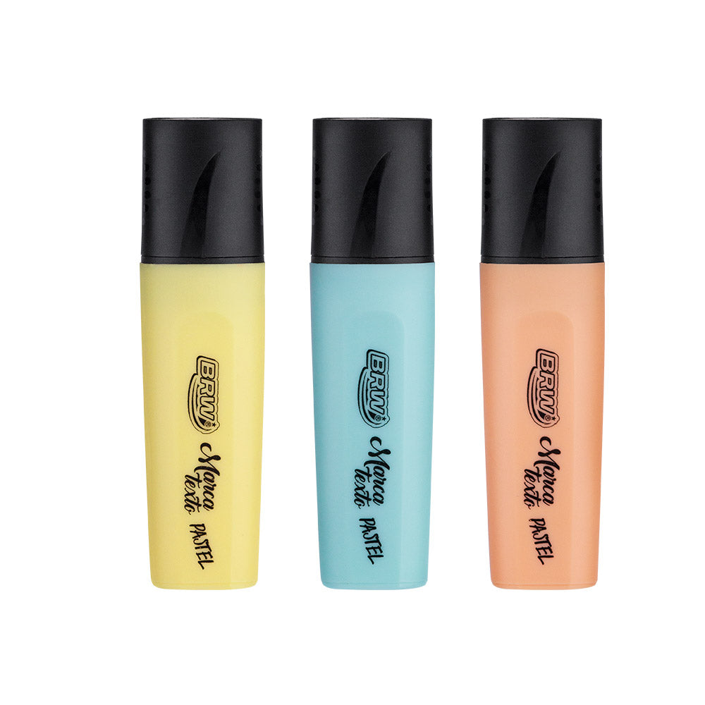 Marca Texto Tom Pastel Blister 6 Cores CA2012 - BRW
