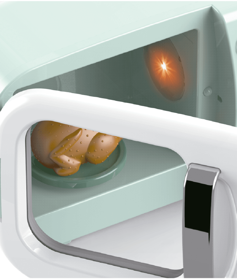 Microondas Infantil com Som e Luzes Mini cozinha LKC-991 - Fenix