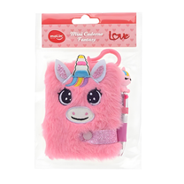 Mini Caderno Love Unicórnio + Caneta 4 Cores 23499 - Molin