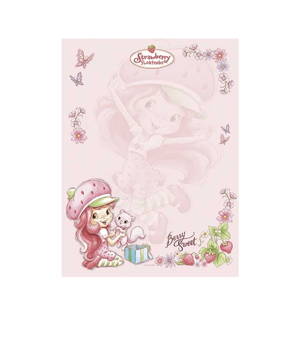 Bloco de Papel de Carta 48 Folhas 70g/m² Moranguinho - Animativa