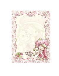 Bloco de Papel de Carta 48 Folhas 70g/m² Moranguinho - Animativa
