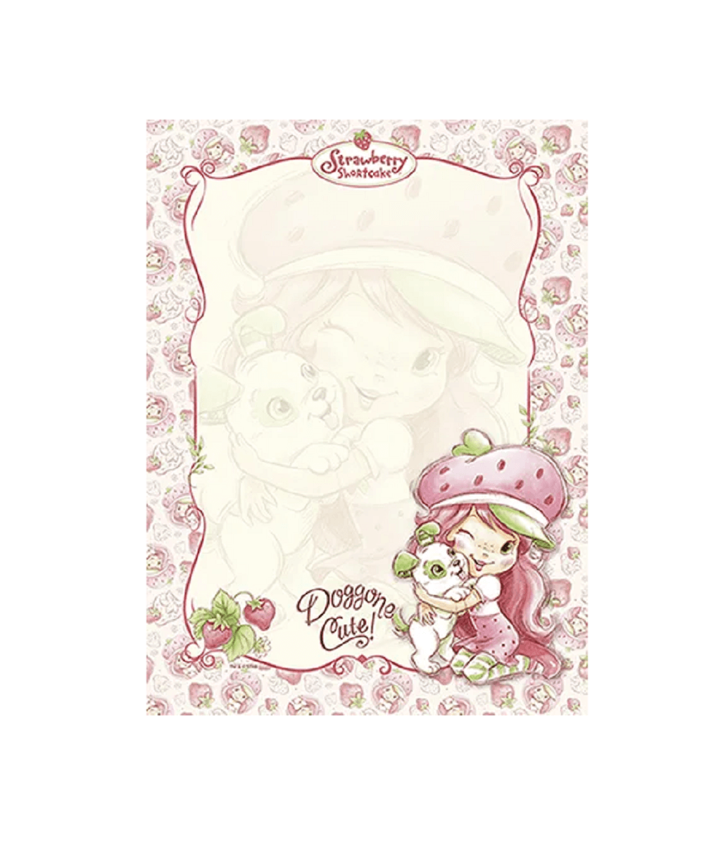 Bloco de Papel de Carta 48 Folhas 70g/m² Moranguinho - Animativa