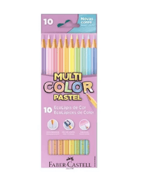 Lápis de Cor Tom Pastel 10 Cores 11.1000NP - Multicolor
