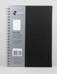 Caderno Prime 205x280mm 100Fls 1 Mat. S/ Pauta 63g/m² Preto P039 - Royal Paper
