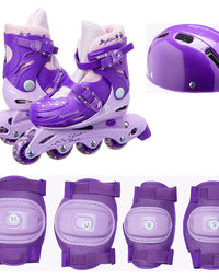 Patins Roxo Ajustável 38 ao 41 Com Acessórios AD-01RX - Fenix
