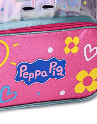 Mochila Costa Infantil Grande Peppa Pig Holográfico PP26314J - Clio Style

