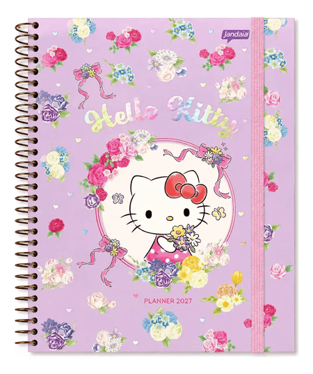 Agenda Planner Hello Kitty 2027 160 Pág. 75g/m² 74728 - Jandaia