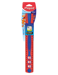 Régua Poliestireno Kidy Learn 30cm 278610 - Maped
