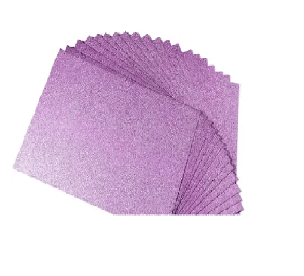 Papel Glitter Metalico Rosê Gold 250g/m² com 10 Folhas - Off Paper