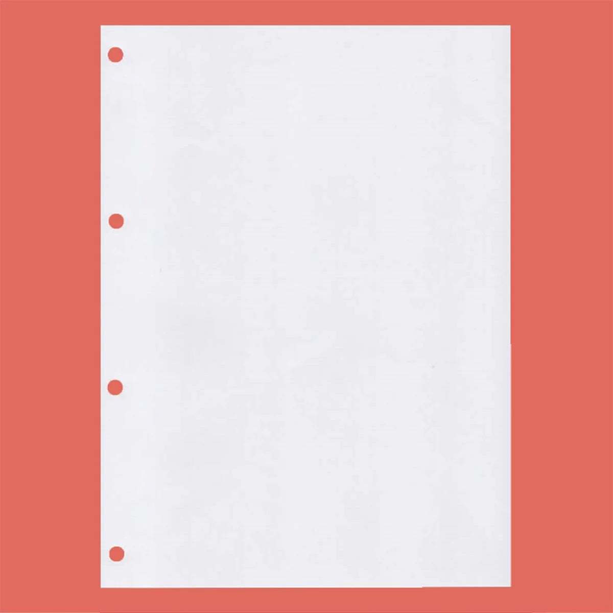Bloco Folhas Fichário Univ. S/ Pauta 80Fls Royalpad P106 - Royal Paper