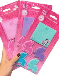 Kit Bloco Adesivo 5 Un Rebecca Bonbon RB2101
