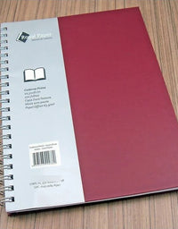 Caderno Prime 205x280mm 100Fls 1 Mat. S/ Pauta 63g/m² Vinho P037 - Royal Paper
