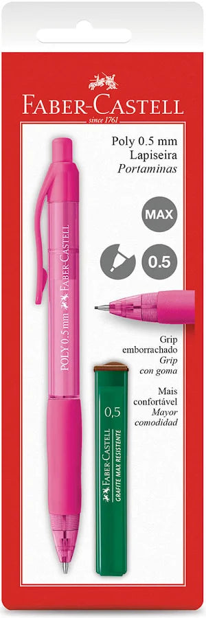 Lapiseira Poly 0.5mm Mix SM/05POLYM - Faber-Castell