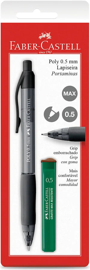Lapiseira Poly 0.5mm Mix SM/05POLYM - Faber-Castell