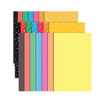 Bloco Textura Visual 2 Eco Cores 7 Cores 36 Folhas 3 Estampas 180g/m² 230x320mm - Novaprint