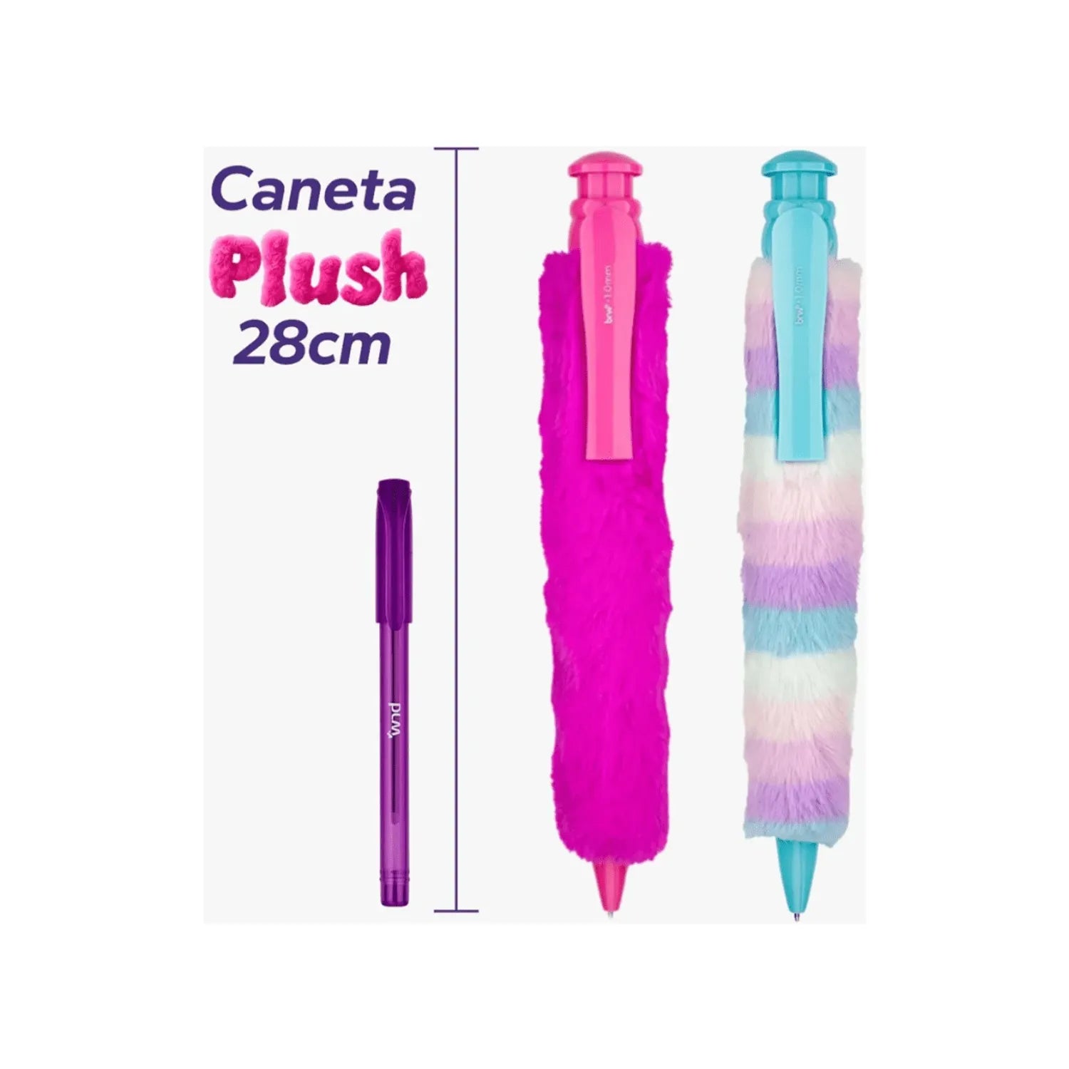 Caneta Esferográfica Infinity Plush 1.0mm CA0550 - BRW