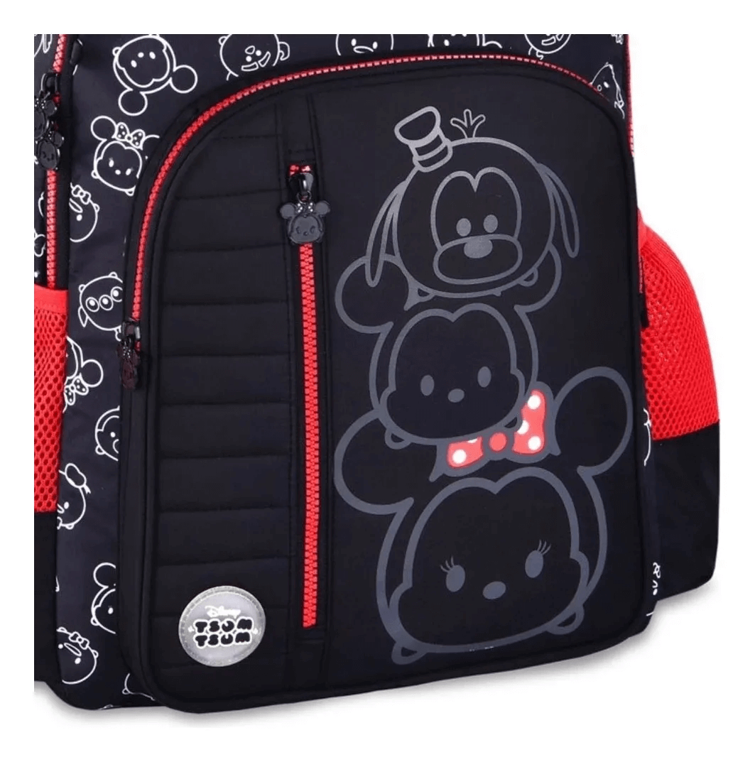 Mochila de Costas Tsum Tsum Mickey Mouse e Amigos 17,5″TS24621 - Clio