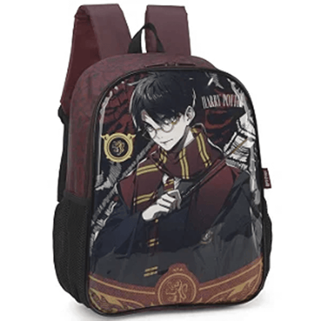 Mochila Costa Infantil Harry Potter Vinho IS39291HP-VI - Luxcel