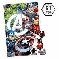 Quebra Cabeça 60 peças Disney Avengers 8034 - Toyster