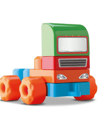 Blocos de Montar Blocks Tchuco Truck 56 Peças 0243 - Samba Toys
