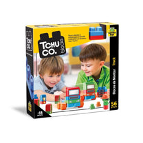 Blocos de Montar Blocks Tchuco Truck 56 Peças 0243 - Samba Toys