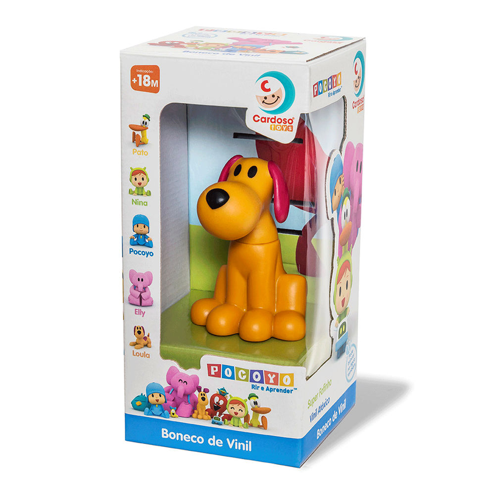 Boneco de Vinil Loula Pocoyo 0281 - Cardoso