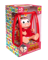 Boneca Mônica 19 cm no Mini Balanço 1112 - Samba Toys