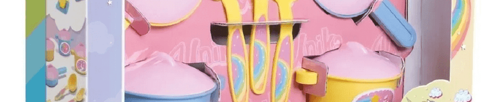 Jogo de Panelinha Colorido Unicórnio Unika 0562 - Samba Toys