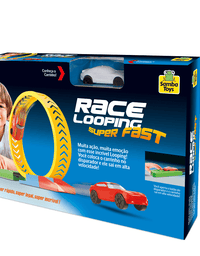 Pista Race Looping Super Fast c/ 1 Carrinho 0375 - Samba Toys
