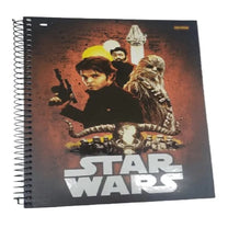 Caderno Universitário 1 Matéria 96 Fls. Star Wars - Jandaia