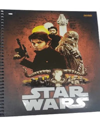 Caderno Universitário 1 Matéria 96 Fls. Star Wars - Jandaia

