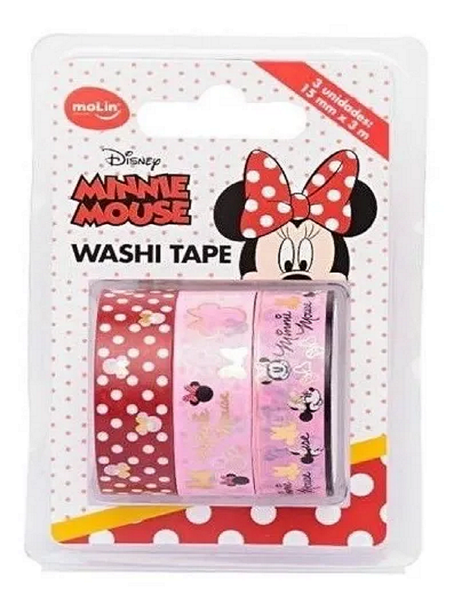 Durex Decorado Washi Tape Minnie Mouse 22415 - MOLIN