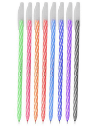 Caneta Esferográfica Spiro 0.7mm c/ 8 Cores 761140 - Cis
