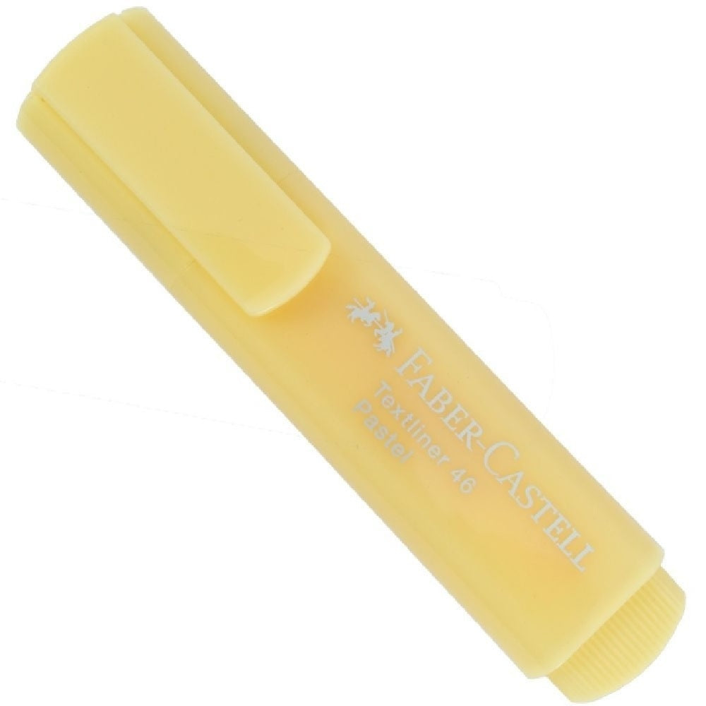 Marca Texto Textliner Tom Pastel  Amarelo - Faber-Castell