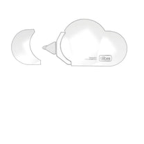 Corretivo em Fita Nuvem 5mmX5m Cores Sortidas 30027-6 - Sortido